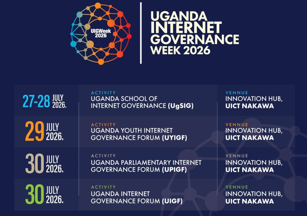 Uganda Internet Governance Week 2026 to Convene National Stakeholders in Shaping Uganda's Digital Future